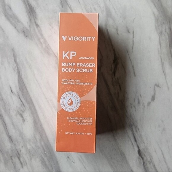 VIGORITY KP Bump eraser Firming body scrub Exfoliating Treatment NWT - Picture 2 of 4